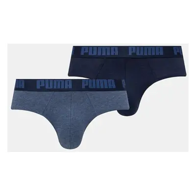 Spodní prádlo Puma 2-pack pánské, tmavomodrá barva, 938322