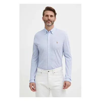 Bavlněná košile Polo Ralph Lauren regular, s límečkem button-down, 710934576