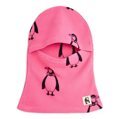 Dětská kukla Mini Rodini Penguin růžová barva, 1100009528