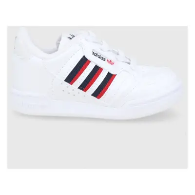 Dětské boty adidas Originals S42613 bílá barva