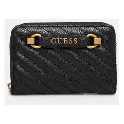 Peněženka Guess SELA černá barva, SWQB94 95140