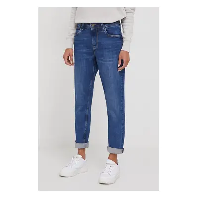 Džíny Pepe Jeans Taper TAPERED JEANS HW dámské, high waist, PL204591XW7