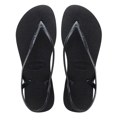 Sandály Havaianas dámské, černá barva