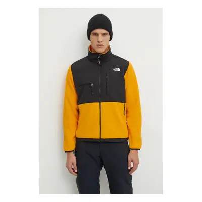 Bunda The North Face Retro Denali pánská, žlutá barva, přechodná, NF0A88XHZU31