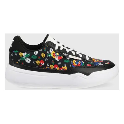 Sneakers boty adidas Originals Her Court X Rich Mnisi GW8569 černá barva