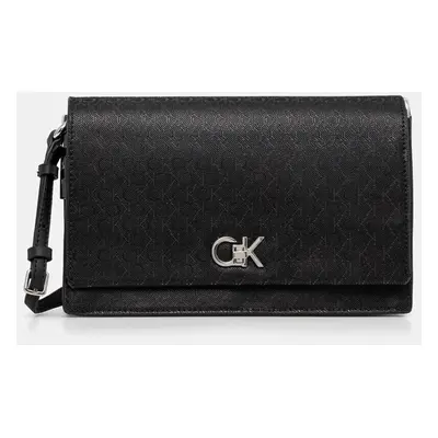 Kabelka Calvin Klein černá barva, K60K613139