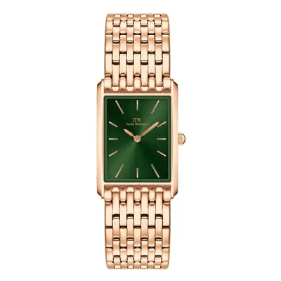 Hodinky Daniel Wellington Bound 9-Link Emerald Sunray zlatá barva, DW00100704