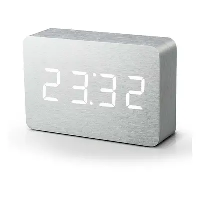 Stolní hodiny Gingko Design Brick Click Clock