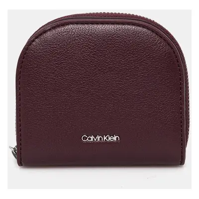 Peněženka Calvin Klein vínová barva, K60K612843