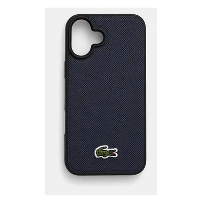 Obal na telefon Lacoste iPhone 16 Plus 6.7 tmavomodrá barva, LCHMP16MPVCV