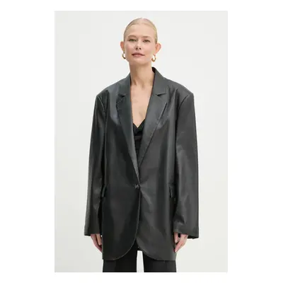 Sako Twinset černá barva, oversize, 242AQ2042