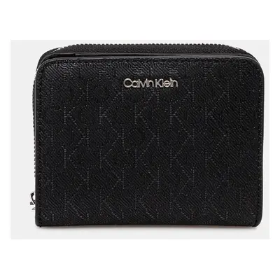 Peněženka Calvin Klein černá barva, K60K612825