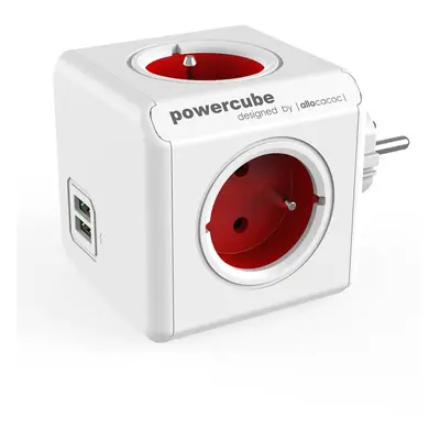 PowerCube Modulární rozbočka PowerCube Original USB RED