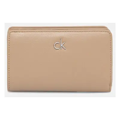 Peněženka Calvin Klein béžová barva, K60K613075