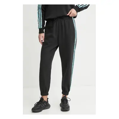 Tepláky adidas Animal černá barva, s aplikací, IY1659