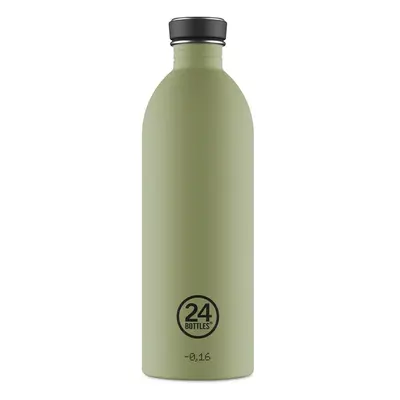 Láhev 24bottles Urban Bottle 1000 ml Stone Sage zelená barva, Urban.1lt.StoneSage