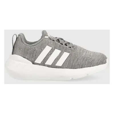 Dětské sneakers boty adidas Originals šedá barva