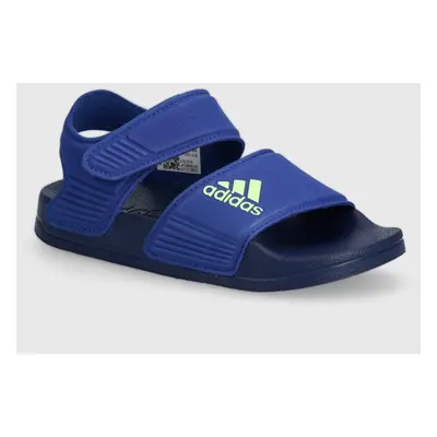 Dětské sandály adidas ADILETTE SANDAL K tmavomodrá barva