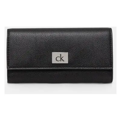 Peněženka Calvin Klein černá barva, K60K612839