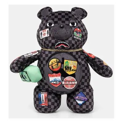 Batoh Sprayground šedá barva, malý, vzorovaný, 910B6528NSZ