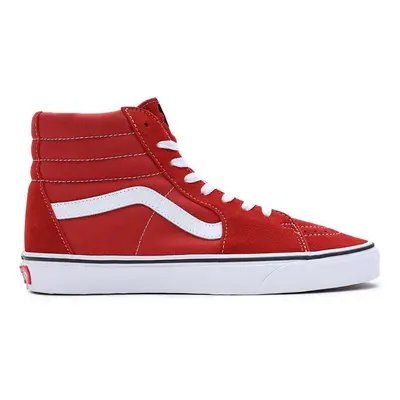 Kecky Vans SK8-Hi pánské, červená barva, VN0007NS49X1