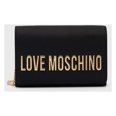 Kabelka Love Moschino černá barva, JC4103PP1LKD0000