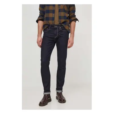 Džíny Pepe Jeans SLIM pánské, tmavomodrá barva, PM207388BC0