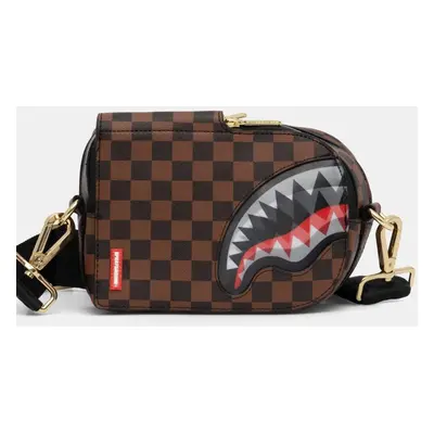 Batoh Sprayground hnědá barva, malý, vzorovaný, 910B6521NSZ