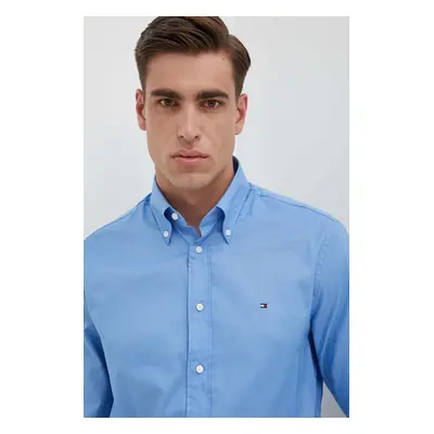 Košile Tommy Hilfiger pánská, regular, s límečkem button-down, MW0MW29969