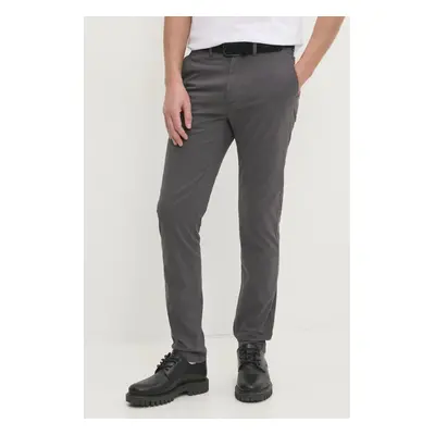 Kalhoty Calvin Klein pánské, černá barva, přiléhavé, K10K113696