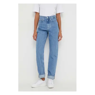 Džíny Calvin Klein Jeans dámské, high waist, J20J222138