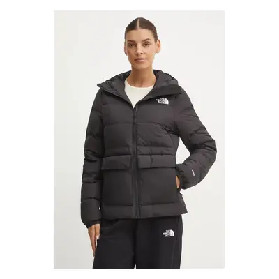 Péřová bunda The North Face Gotham dámská, černá barva, zimní, NF0A84IW4H01