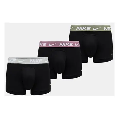 Boxerky Nike 3-pack pánské, černá barva, 0000KE1256