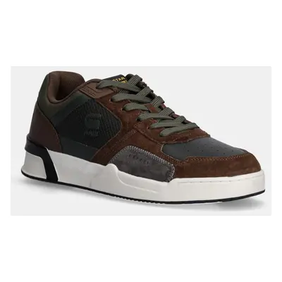 Sneakers boty G-Star Raw Carrick hnědá barva, GR170029BM