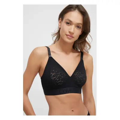 Podprsenka na kojení Calvin Klein Underwear černá barva, 000QF7343E