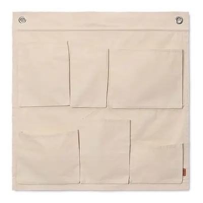 Nástěnný organizér ferm LIVING Canvas Wall Pockets