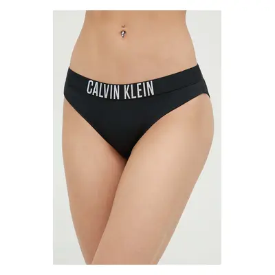 Plavkové kalhotky Calvin Klein černá barva, KW0KW01859