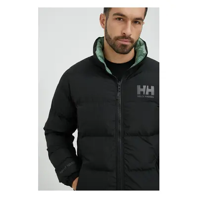 oboustranná bunda Helly Hansen pánská, černá barva, zimní