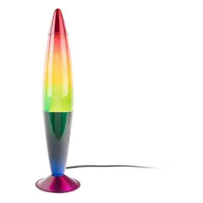 Stolní lampa Leitmotiv Rainbow Rocket Lava