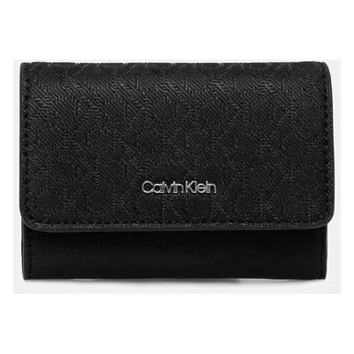 Peněženka Calvin Klein černá barva, K60K612829