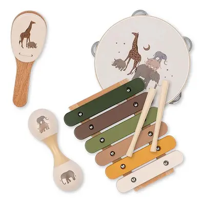 Sada hudebních nástrojů Konges Sløjd WOODEN MUSIC SETS FSC KS101747