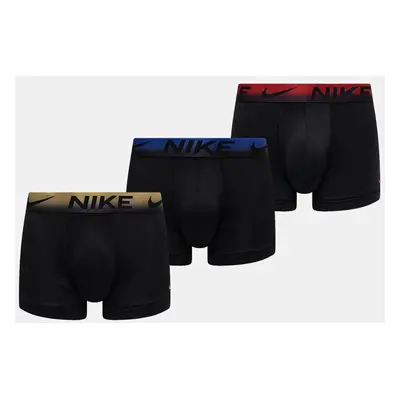 Boxerky Nike 3-pack pánské, černá barva, 0000KE1156