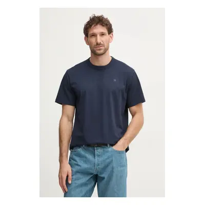 Bavlněné tričko G-Star Raw tmavomodrá barva, D24449-336