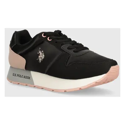 Sneakers boty U.S. Polo Assn. KITTY černá barva, KITTY002W 4NH2