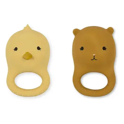 Kousátka pro miminka Konges Sløjd 2 PACK TEETHERS 2-pack KS3354