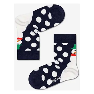 Dětské ponožky Happy Socks červená barva