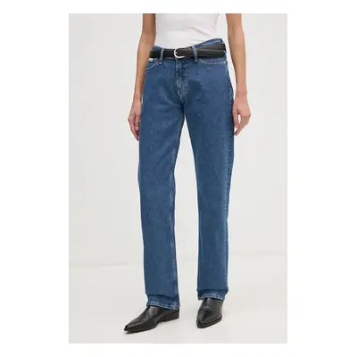 Džíny Calvin Klein Jeans dámské, high waist, J20J224001