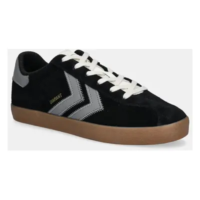 Semišové sneakers boty Hummel Diament Lx-e Sd černá barva, 226231