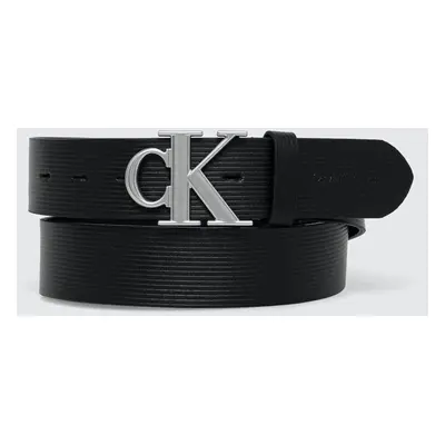 Kožený pásek Calvin Klein Jeans pánský, černá barva, K50K511168