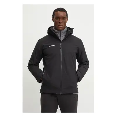 Péřová sportovní bunda Mammut Convey černá barva, gore-tex, 1010.29051